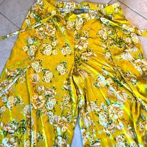 COPY - Johnny Was silk wide leg pants